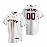 Houston Astros Customized Nike White Stitched MLB Cool Base Home Jersey,baseball caps,new era cap wholesale,wholesale hats